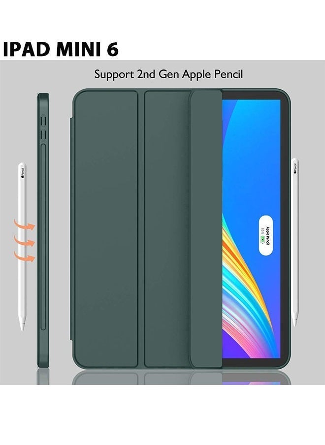 ELTRAZONE Case For iPad Mini 6th Generation 8.3 Inch 2021 Protective Cover With Pencil Holder Smart Case With Auto Wake/Sleep - Image 1