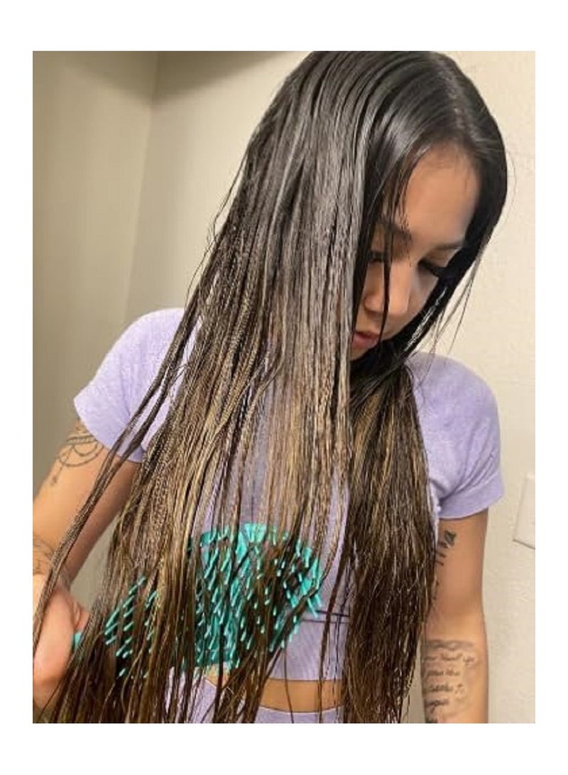 فرشاة فك تشابك الشعر الاحترافية - -بيضاوية الشكل و-مثالية لأدوات تصفيف الشعر، (قطعة واحدة بالوان متعددة) - Image 3