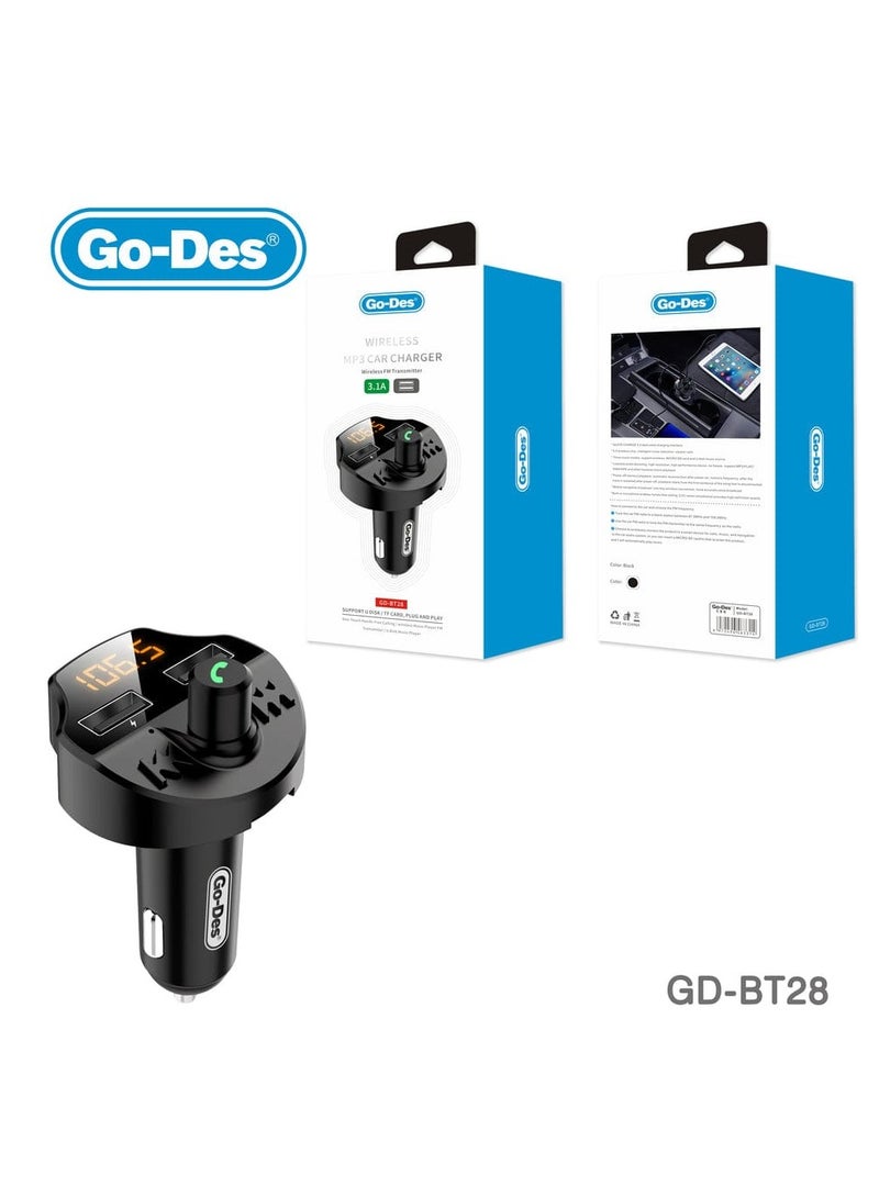 GO-DES MULTIFUCTION CAR MP3