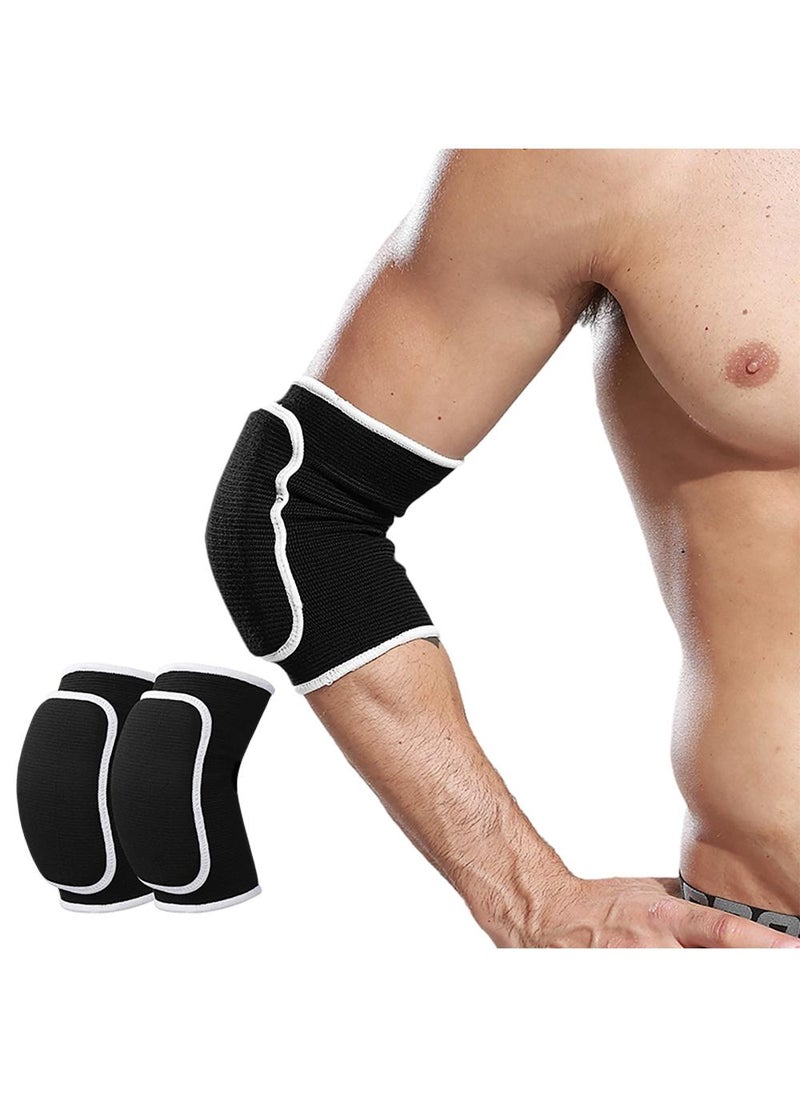 Sweet seven Premium Elbow Pads - Adult Elbow Support for Weightlifting, Golf, Tennis, Dance - Anti-slip Design - 1 Pair  - Image 1