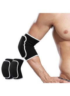 Sweet seven Premium Elbow Pads - Adult Elbow Support for Weightlifting, Golf, Tennis, Dance - Anti-slip Design - 1 Pair  - Image 1