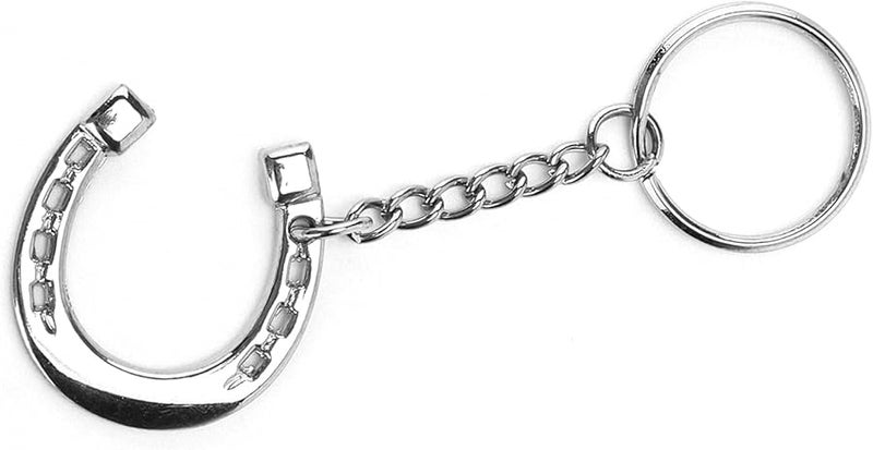 Twisted Horse Bits Keychain For Keys And Decoration Stylish D Shape 3 3x1 4 Inch - Image 1