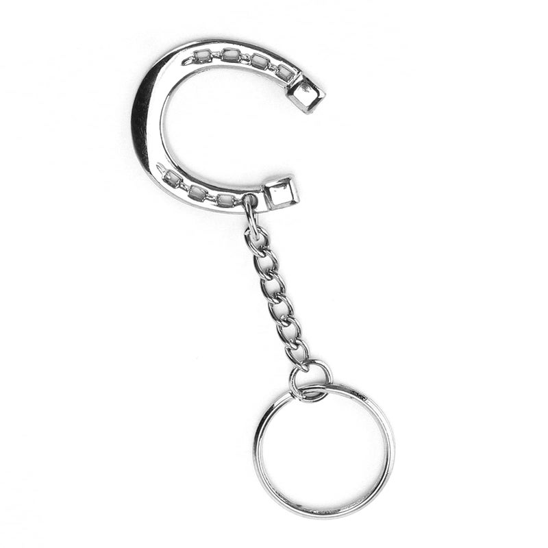 Twisted Horse Bits Keychain For Keys And Decoration Stylish D Shape 3 3x1 4 Inch - Image 3