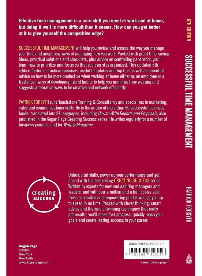 Kogan Page Ltd Successful Time Management: How To Be Organized, Productive And Get Things Done - Image 2