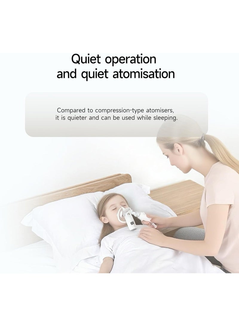 يوويل جهاز نيبولايزر محمول وجلسات بخار يوويل (Yuwell M105T) للأطفال والكبار - Image 3