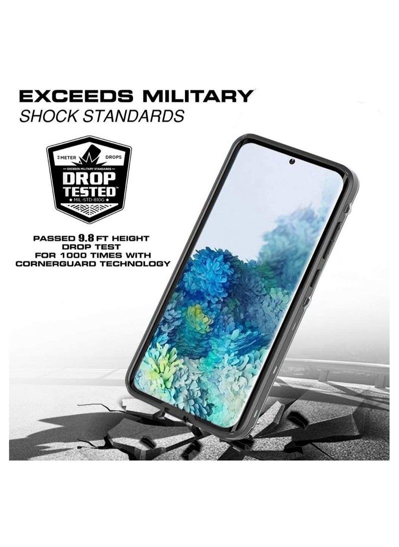 Generic - Samsung Galaxy S20 Waterproof Case, Galaxy S20 IP68 Underwater Case Built in Screen Protector 360° Full Body Protective Shockproof Dustproof Snowproof Cover with Fingerprint ID - Image 1