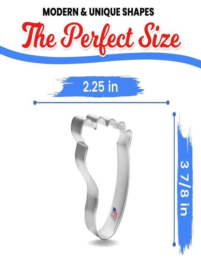 Foose Bigfoot Foot 3 Inch Cookie Cutter - Made in the USA - Foose Brand Big Foot Cookie Mold - Image 2
