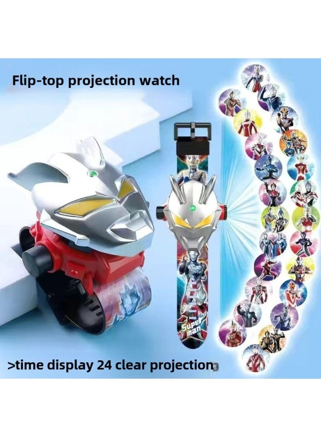Direct Children's Ott Projection Watch Luminous Electronic Cartoon Boys And Girls Toys Kindergarten-color:bear-Specifications:opp Bag  - Image 5