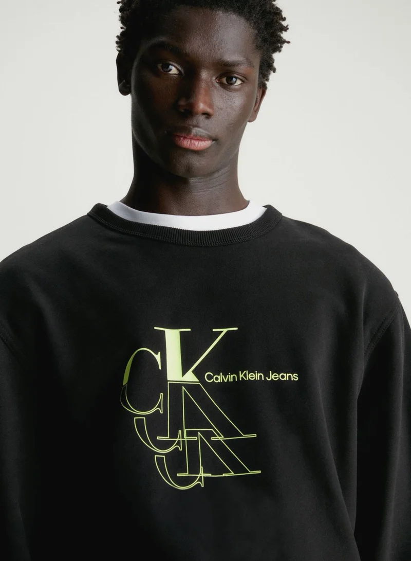 Calvin Klein Jeans Logo Crew Neck T-Shirt