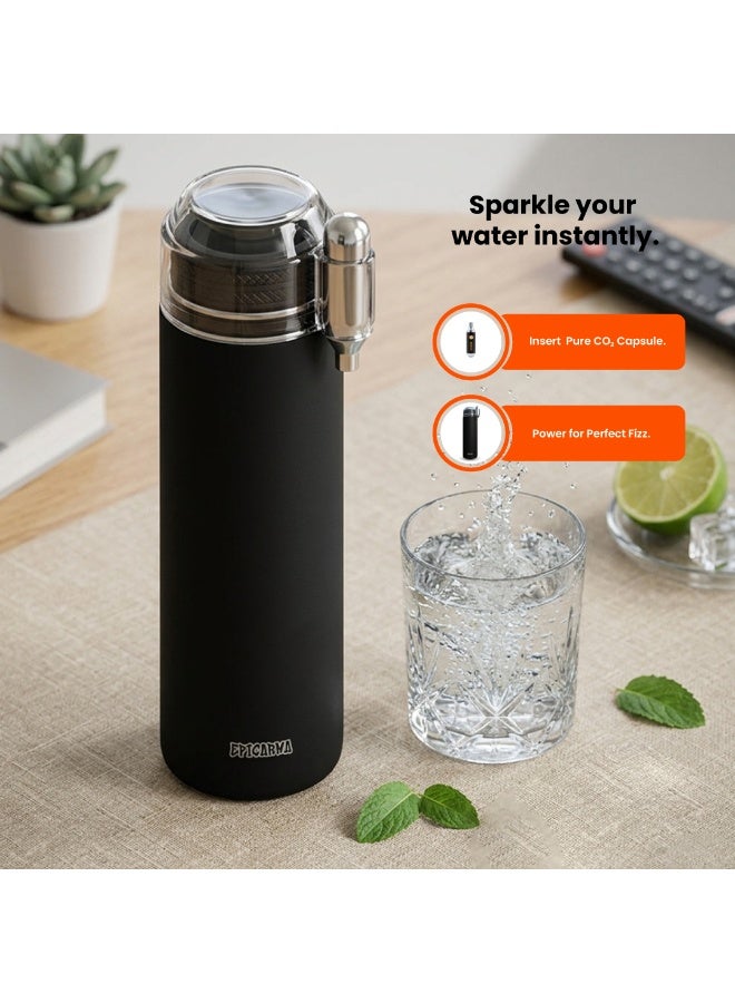 epicarma CO₂ Cartridges for Sparkling Water Maker, Pack of 10 Food-Grade CO₂ Capsules, 8ml Single-Use Carbon Dioxide Chargers for Soda Maker, Sparkling Water Bottle & Beverage Carbonator - Image 3
