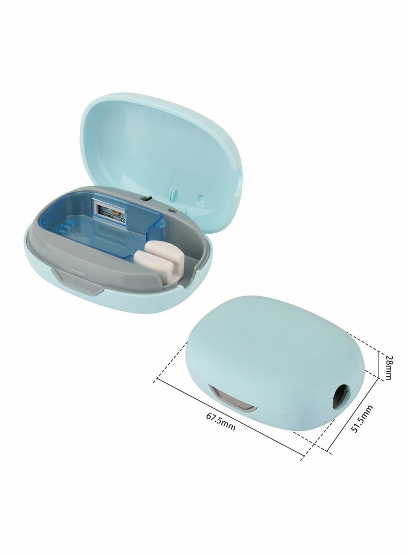 Y&D Mini UV Toothbrush Sterilizer Case with Holder for Electric and Manual Toothbrushes, Rechargeable Travel Cover Home Traving  - Image 5