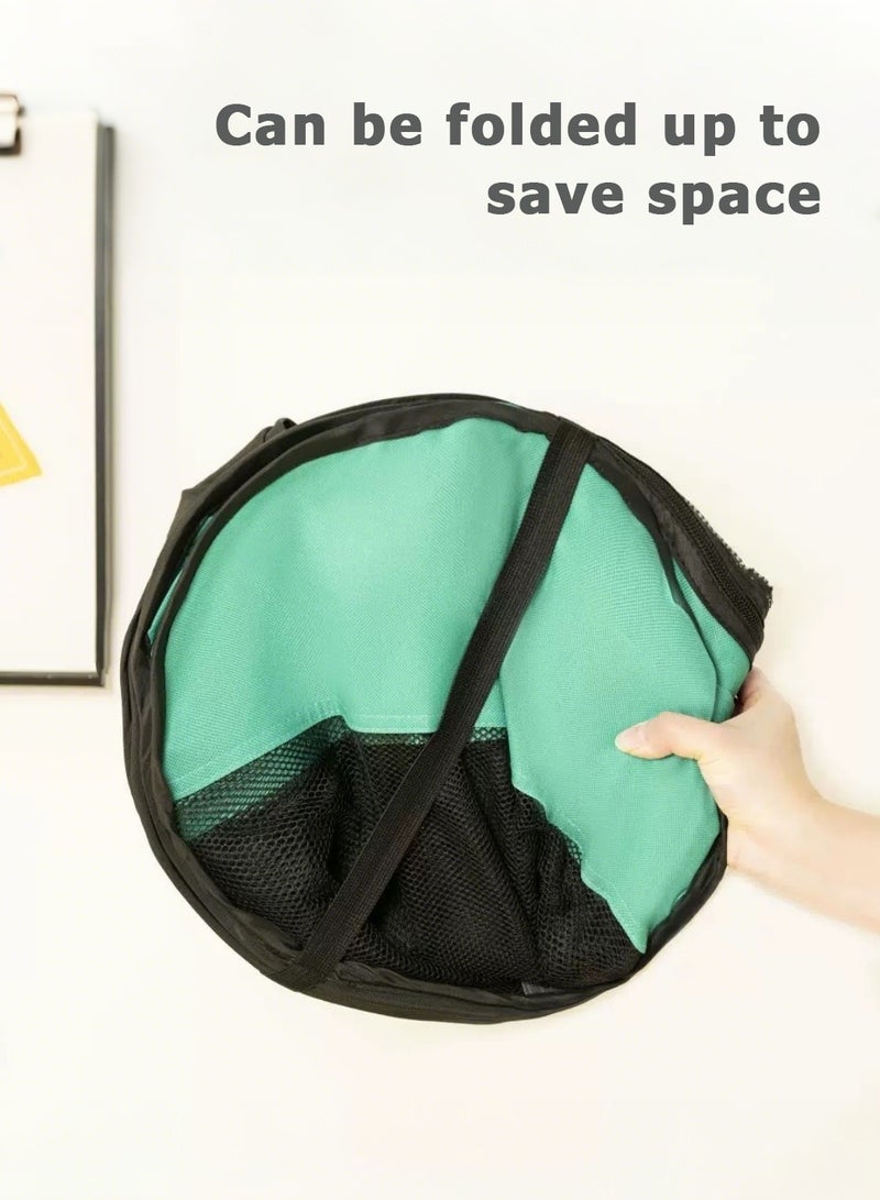 Portable Cat Playpen for Kitten Care, Foldable Cat House, Waterproof Bottom with Removable Zipper, Small Size - Image 4