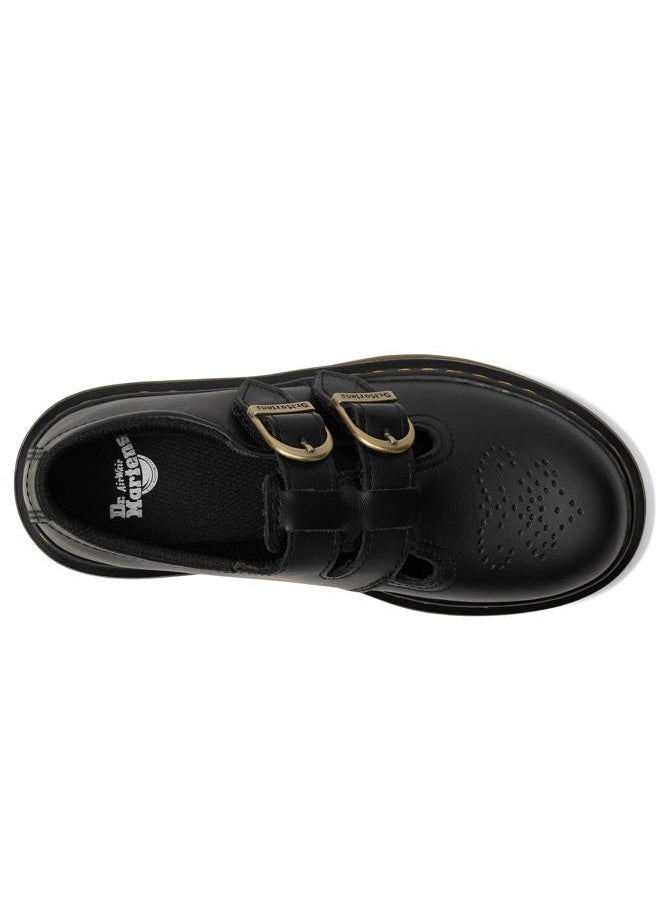 Dr. Martens Unisex-Child 8065 (Little Kid/Big Kid), Black Softy T, 4 Big Kid - Image 3