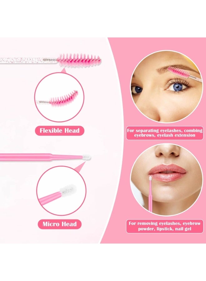 مجموعة تمديد الرموش، لوازم تمديد الرموش الاحترافية، تدريب للمبتدئين مع حامل الغراء، ملقط، ورقعة العين، لوازم الرموش DIY - Image 3