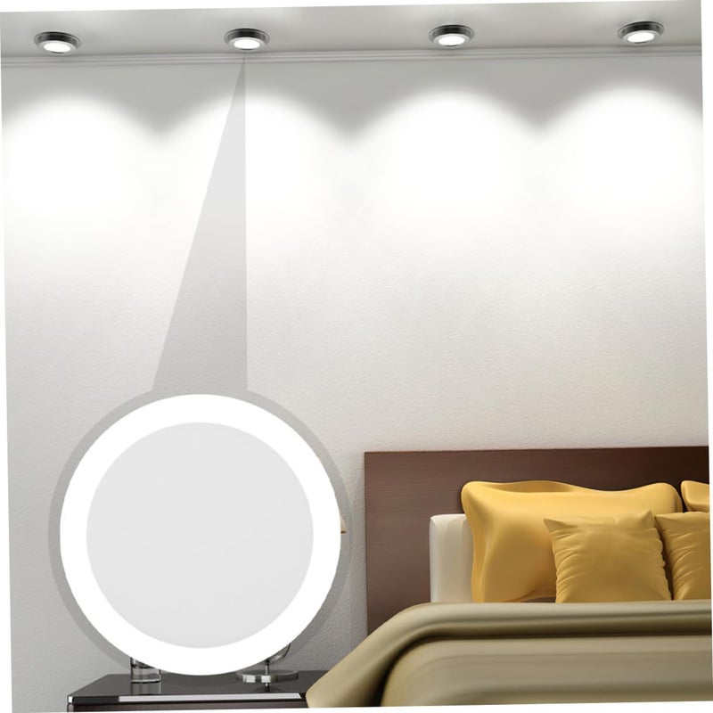 PRETYZOOM 60pcs Recessed Light Cover Plate Diffuser Plates for Downlights Soft Light Diffusers Spotlight Shading Cover Chandelier - Image 3
