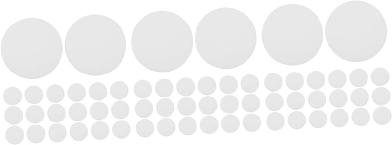 PRETYZOOM 60pcs Recessed Light Cover Plate Diffuser Plates for Downlights Soft Light Diffusers Spotlight Shading Cover Chandelier - Image 1