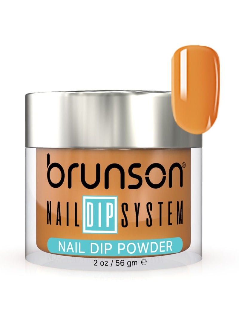 brunson Nail Dipping Powder 56gm, No Nail Lamp Needed for Curing French Nail Art Powder for nail dip system
