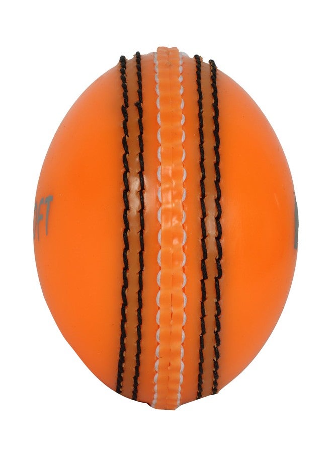 KNK Rubber Cricket Tennis Ball - Lightweight for Cricket & Tennis Practice (Pack of 3, Orange) - Image 4