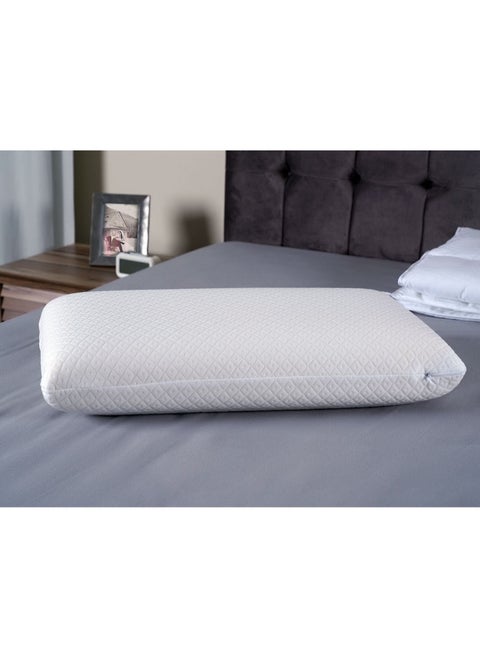 Orthopedic Pillow Made Of Memory Foam Is Comfortable For The Head While Sleeping  - Extra Large Size - Size 90*40*13 cm