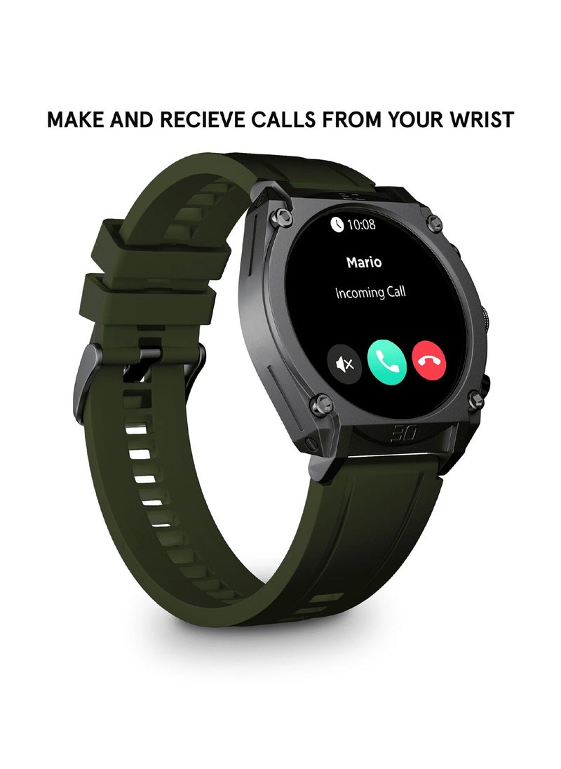 My Avatar Smartwatch with AMOLED Display, Rapid Charging, Fitness Tracking, Interchangeable Straps & Seamless iOS/Android Connectivity, 1P68