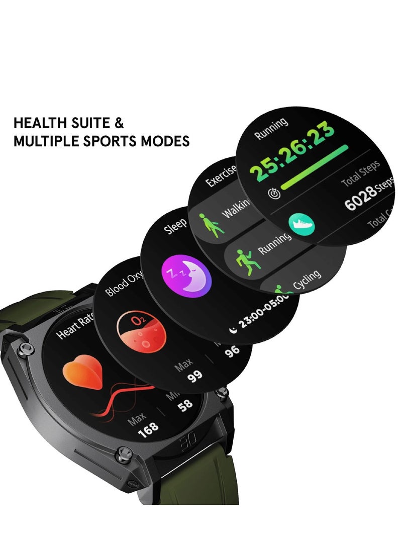 My Avatar Smartwatch with AMOLED Display, Rapid Charging, Fitness Tracking, Interchangeable Straps & Seamless iOS/Android Connectivity, 1P68