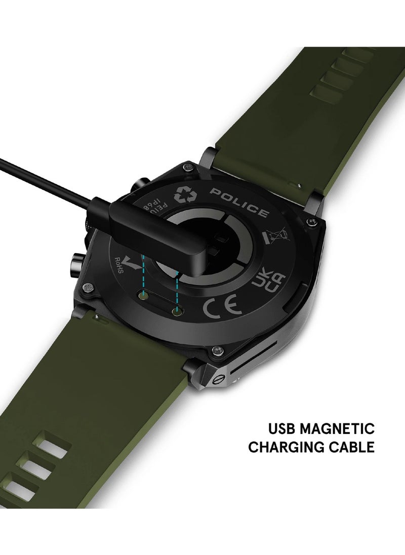 My Avatar Smartwatch with AMOLED Display, Rapid Charging, Fitness Tracking, Interchangeable Straps & Seamless iOS/Android Connectivity, 1P68