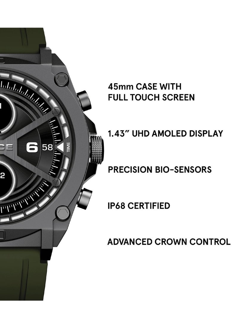 My Avatar Smartwatch with AMOLED Display, Rapid Charging, Fitness Tracking, Interchangeable Straps & Seamless iOS/Android Connectivity, 1P68