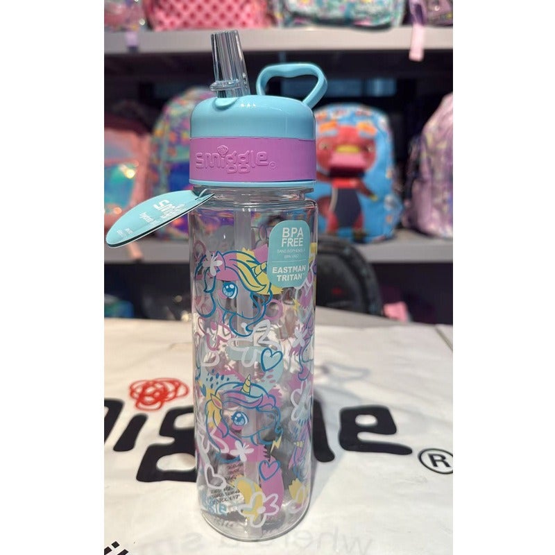 Smiggle Australia Kids' Sippy Cup - Large Capacity, Straw Design