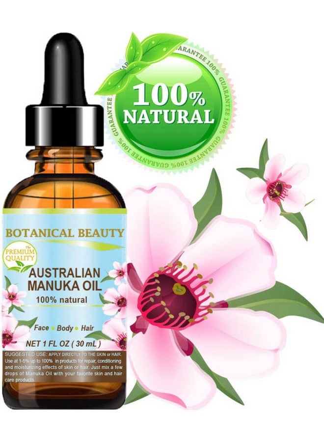 Botanical Beauty Manuka Oil Wild Growth Raw 100% Natural Virgin Unrefined Cold Pressed Carrier Oil. For Skin Face Hair Lip And Nail Care Antiaging 1 Fl.Oz. 30 Ml - Image 2