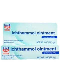 RITE AID Ichthammol Ointment 10% - 1 Ounce, Drawing Salve, Soothing Skin Relief  - Image 1