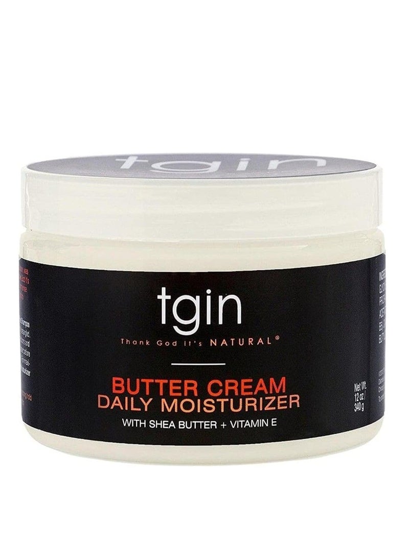 Tgin Daily Moisturizer with Shea Butter + Vitamin E & Coconut Butter for Normal and Dry Hair - Image 2
