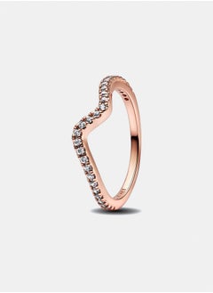 PANDORA Sparkling Wave Ring 