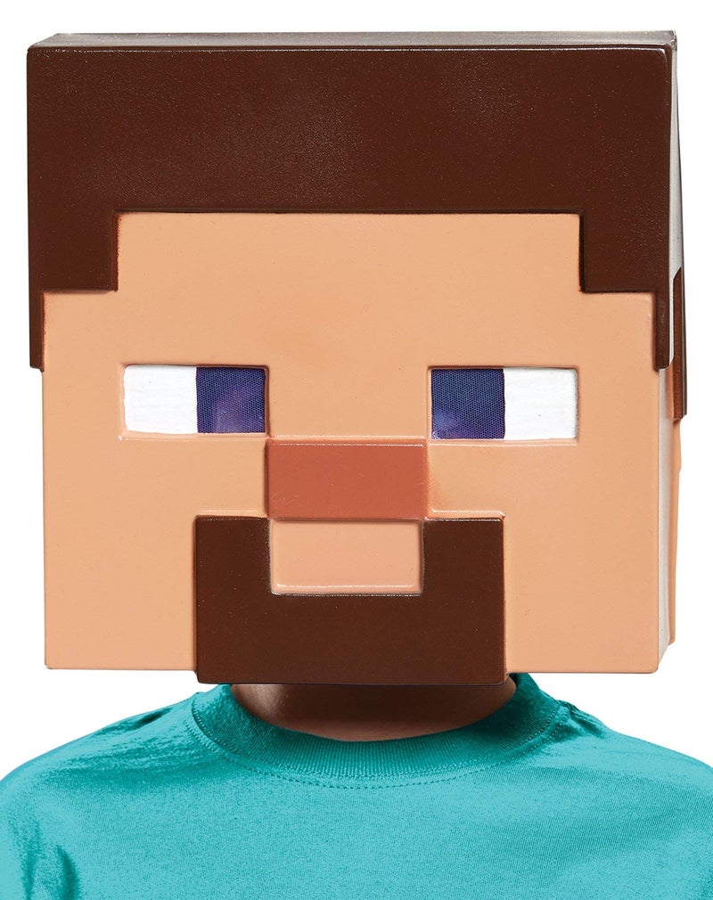 Disguise Steve Minecraft Mask, One Size - Image 2