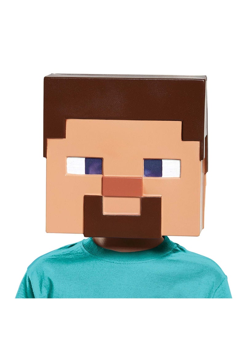 Disguise Steve Minecraft Mask, One Size - Image 3
