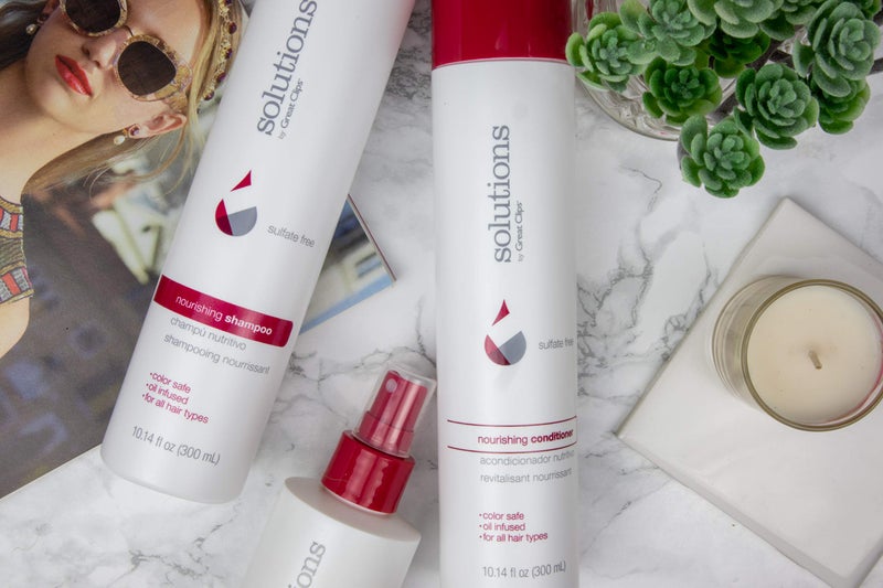 GREAT CLIPS Solutions Nourishing Shampoo 10oz | Argan Oil | Sulfate and Paraben Free | Moisturizes and Restores Shine | Safe for Color-treated Hair - Image 2