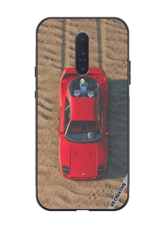 VR CREATIVE Protective Case Cover For OnePlus 7 Pro Ferrari Design Multicolour - Image 1