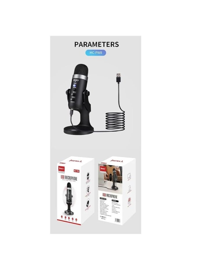Jmary Jmary MC-PW8 USB Microphone  - Image 1