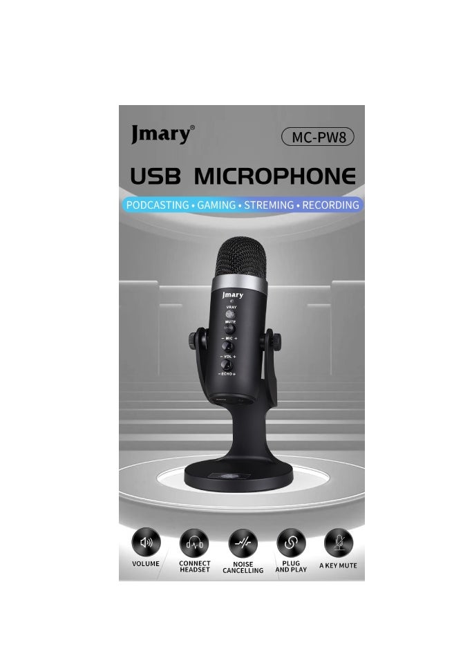 Jmary Jmary MC-PW8 USB Microphone  - Image 3