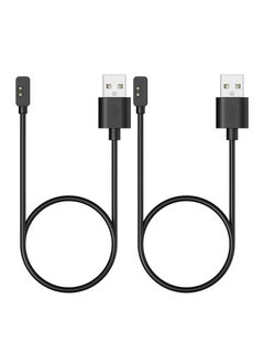 Y&D 2Pcs Magnetic Charging Cable Compatible with Xiaomi Redmi Watch 3/Redmi 2 Lite/Redmi Smart Band Pro/Mi 7 Pro, Portable Replacement Dock 3.3FT/1M USB Charge Cord  - Image 1