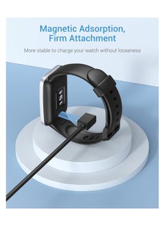 Y&D 2Pcs Magnetic Charging Cable Compatible with Xiaomi Redmi Watch 3/Redmi 2 Lite/Redmi Smart Band Pro/Mi 7 Pro, Portable Replacement Dock 3.3FT/1M USB Charge Cord  - Image 3
