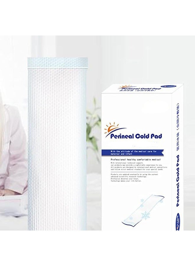 Multifunctional Postpartum Medical Wet Cotton Pad, Postpartum Cold Compress Pad Cooling Nursing Pad, can be used as an ice pack or as a sanitary pad for pain reduction after childbirth - Image 1