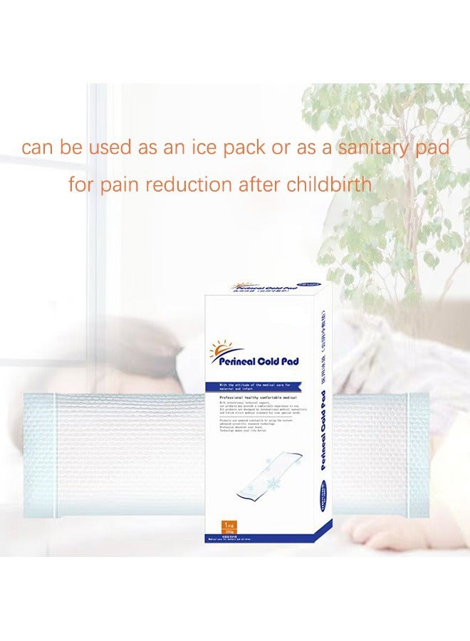 Multifunctional Postpartum Medical Wet Cotton Pad, Postpartum Cold Compress Pad Cooling Nursing Pad, can be used as an ice pack or as a sanitary pad for pain reduction after childbirth - Image 2
