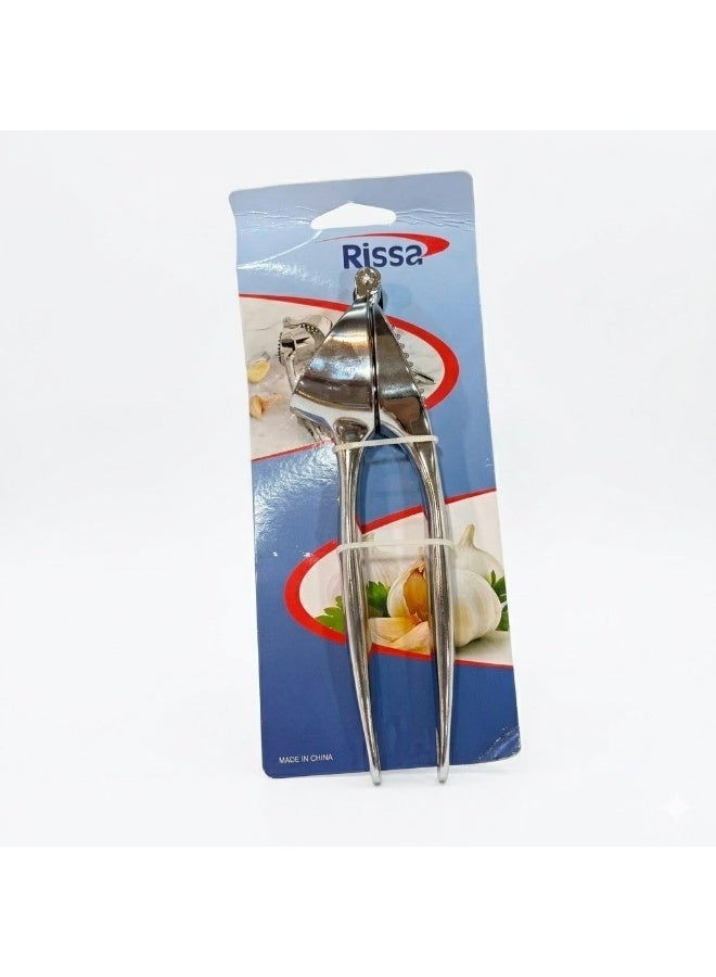 RISSA 🧄 High-quality stainless steel garlic press – strong and durable for professional performance 🧄✨ - Image 2