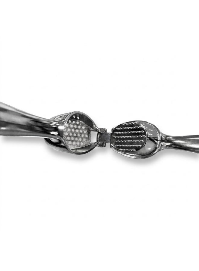 RISSA 🧄 High-quality stainless steel garlic press – strong and durable for professional performance 🧄✨ - Image 3