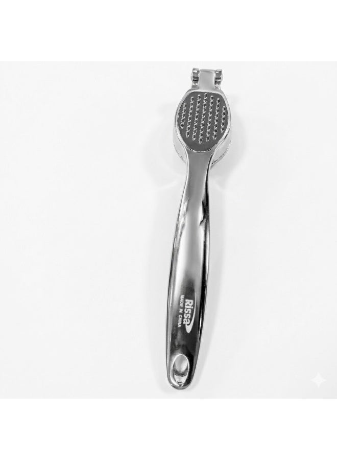 RISSA 🧄 High-quality stainless steel garlic press – strong and durable for professional performance 🧄✨ - Image 4