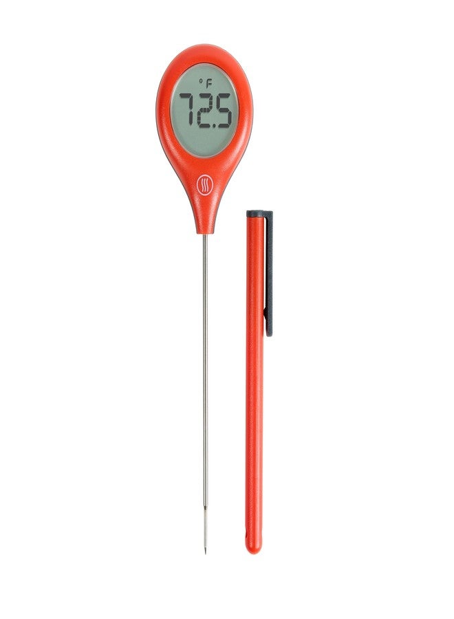 ميزان حرارة ThermoWorks ThermoPop 2 - الأفضل قيمةً - قراءة فورية - لون أحمر فلفل كايين - Image 1