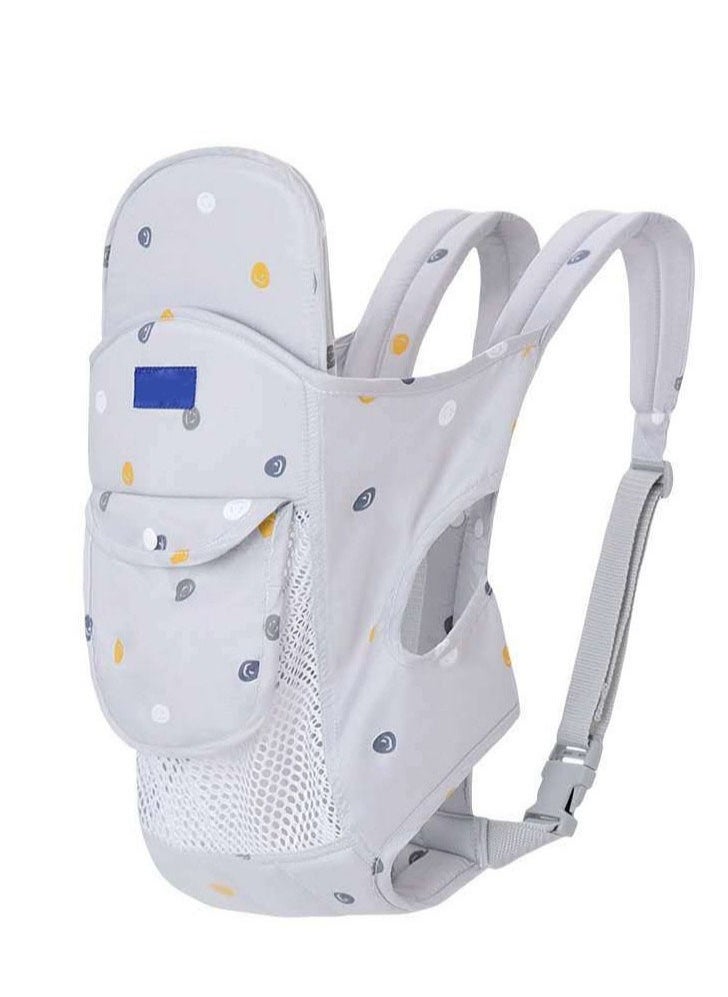 Arabest Baby Carrier Newborn to Toddler, Adjustable Removable Baby Wraps Carrier with Hip Seat, Head Support and Breathable Mesh, Soft Ergonomic Baby Sling Carrier for Everyday Family Events  - Image 1