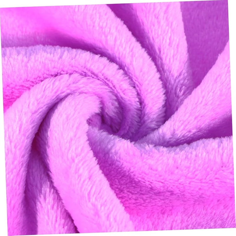 بطانية حيوانات أليفة من الفانيلا الدافئة والمريحة باللافندر خفيفة الوزن ودافئة للقطط والكلاب 66 × 46 سم - Image 5