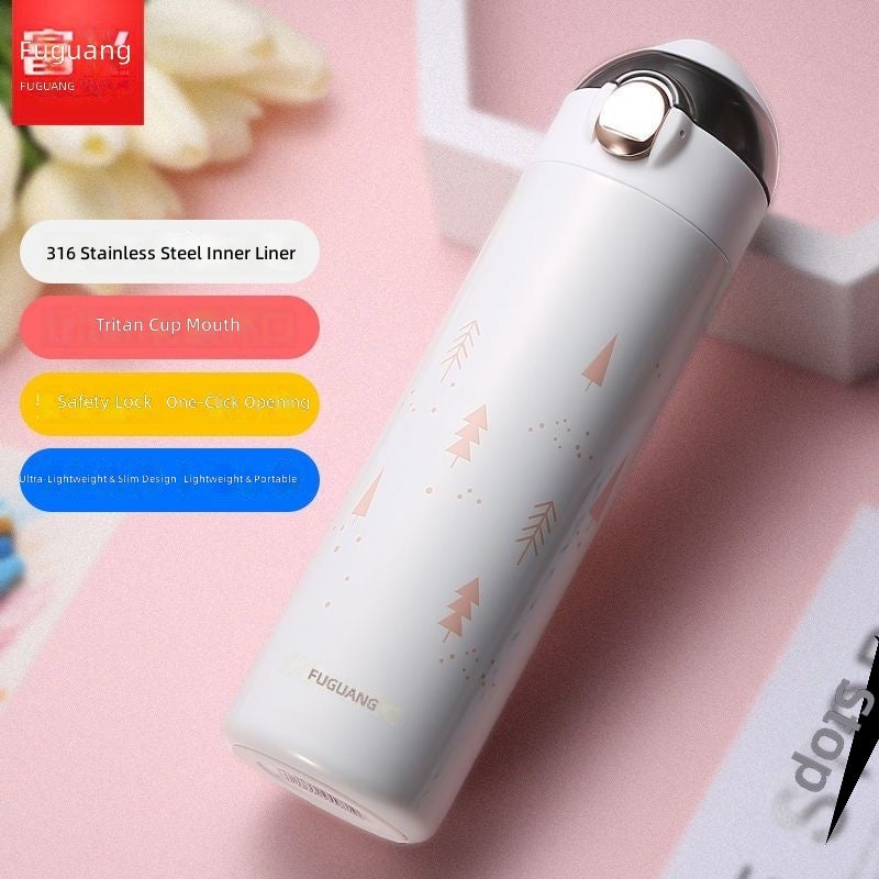 FUGUANG 316 Stainless Steel Food-Grade Ultra-Light Pocket Thermos for Men, Women & Kids - Clearance Sale - Image 3