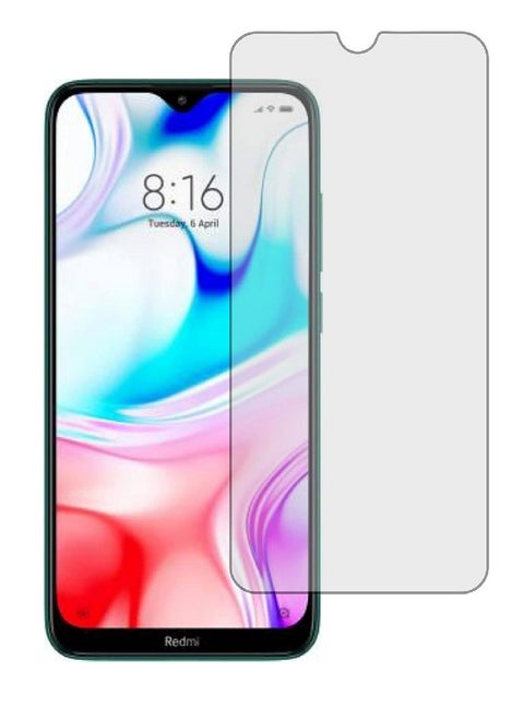 Tempered Glass Screen Protector Clear Designed For Xiaomi Redmi 8 Full Screen Coverage And Bubble Free